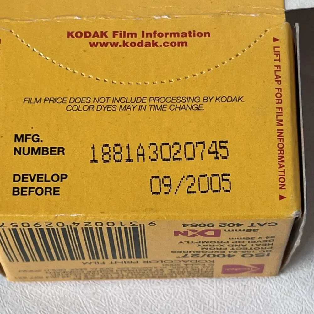 Lot Of 4 Kodak Mac Bright Sun 400 100 35mm Color Film Exp 2005